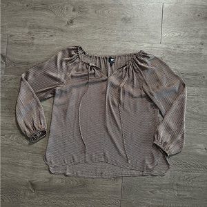 W by Worth silk print shirt - l